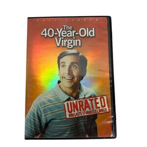 40 Year Old Virgin Unrated NR DVD Movie Full Screen Universal 2005 NTSC